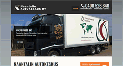 Desktop Screenshot of naantalinautokeskus.fi